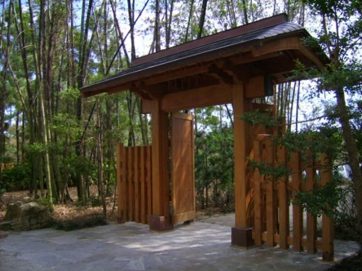 porte de jardin japonais