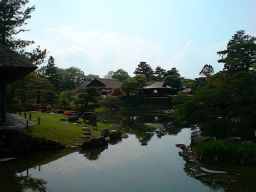 Le grand lac de la Villa imriale de Katsura